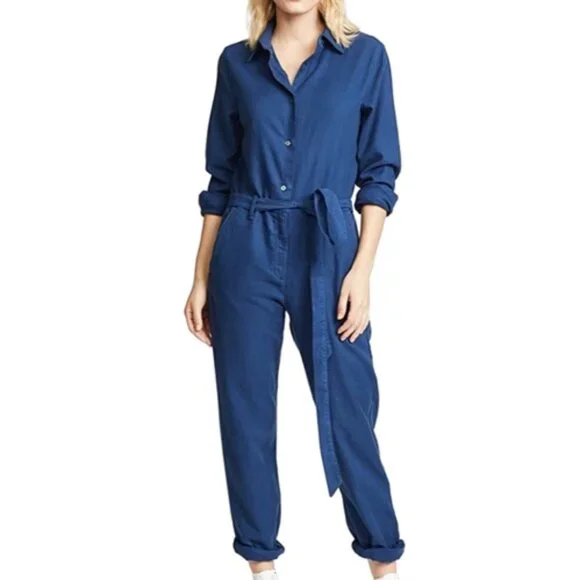 Baldwin Rosie utility style cotton blend jumpsuit - Picture 1 of 16